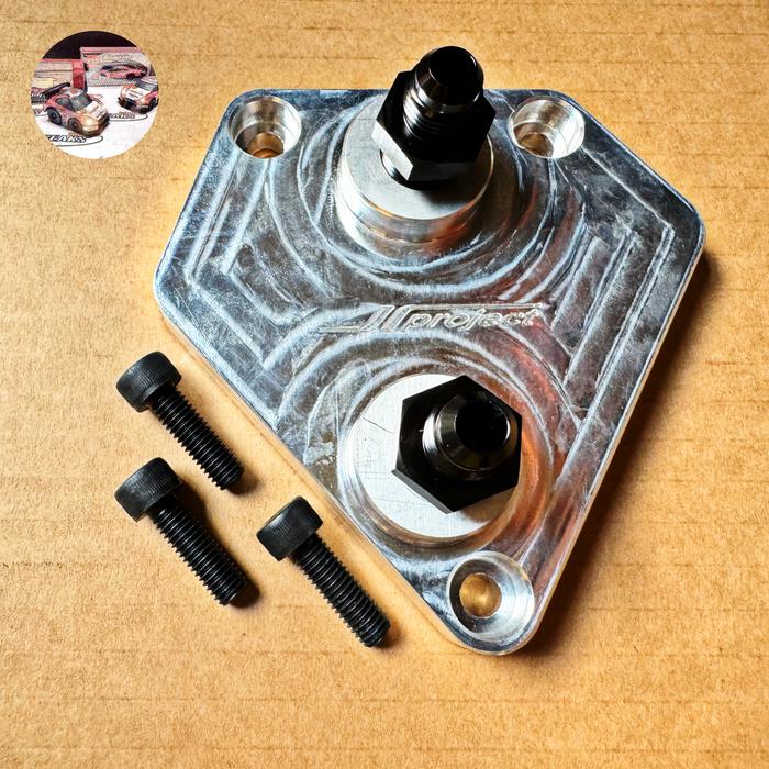Jual JR Project Billet CNC Aluminum CVT Cooler Adapter ATF Adaptor HRV ...