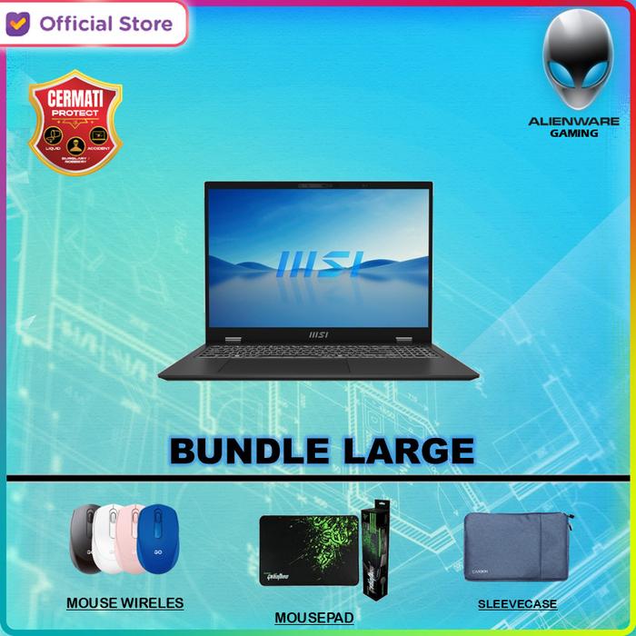 Gambar MSI Prestige 14 AI Evo Ultra 5 125H RTX3050 6GB/ 16GB 512GB W11 OHS 14" FHD+ - LARGE dari ALIENWARE GAMING STORE undefined Tokopedia