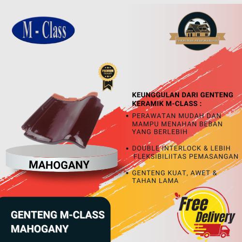 Gambar Genteng Keramik Mahogany M-Class - Mahogany dari Terminal Atap Mandiri undefined Tokopedia