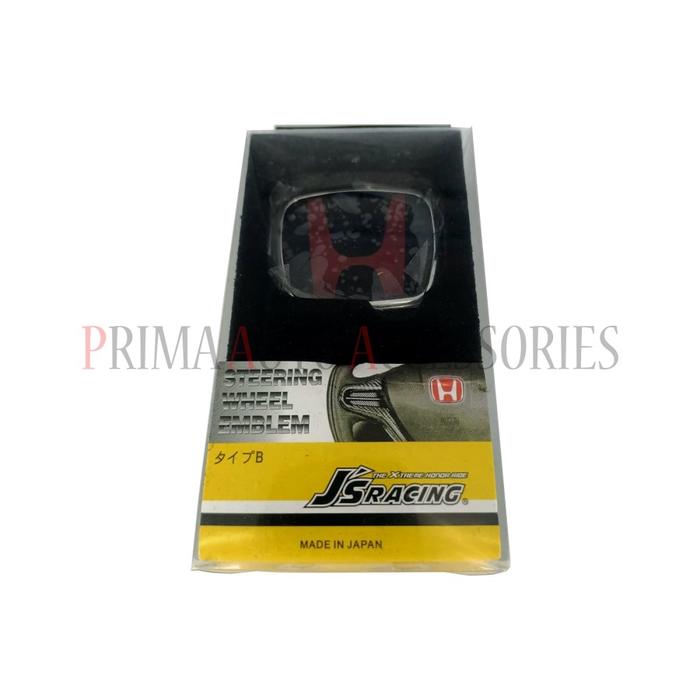 Gambar Emblem Logo STIR Mobil Honda Type B Lebar 5 cm Grosir - Merah Hitam dari Prima Auto Accessories undefined Tokopedia