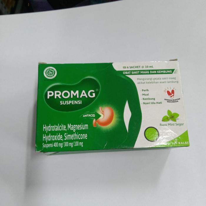 Gambar promag cair 1 kotak isi 6 sachet dari Bika farma undefined Tokopedia