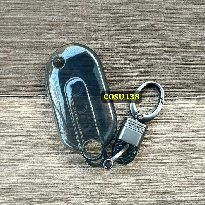 Gambar Sarung Kunci Remote Keyless Transparan Mobil Wuling Air EV Lite Standard Range - Hitam + G dari COSU 138 undefined Tokopedia