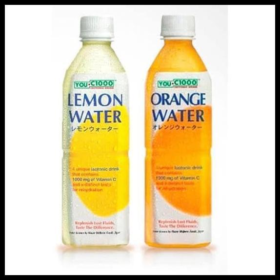 Gambar You C1000 Lemon Water & Orange Water 500Ml Kartonan (500Ml X 24 Btl) Terlaris|Best Seller - Lemon dari Serlya Mall Online undefined Tokopedia