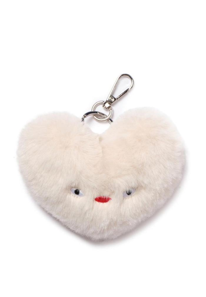 Gambar SAMO ONDOH Loveyom Keychain Eco Fur - Ivory dari sallangsallang undefined Tokopedia