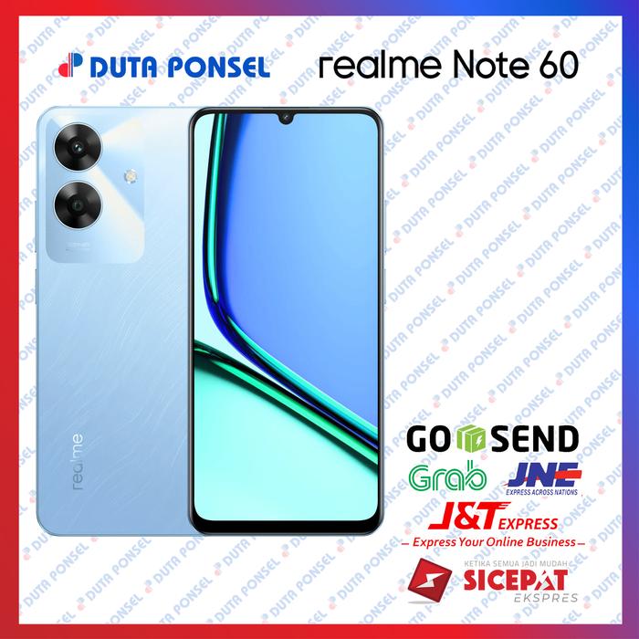 Gambar Realme Note 60 6/128 GB Garansi Resmi - Biru dari Duta Ponsel Pekanbaru_NEW undefined Tokopedia