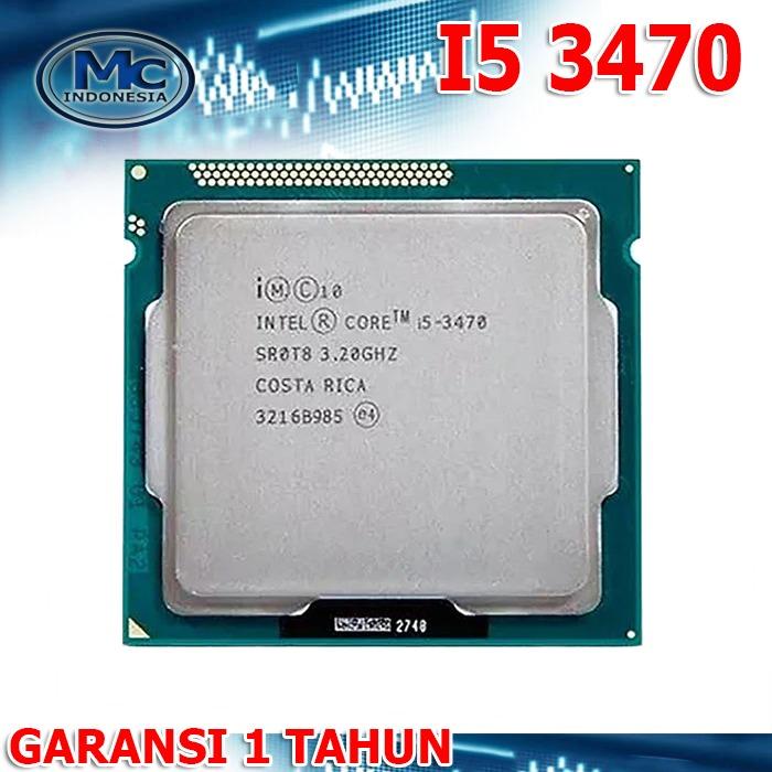 Gambar Processor Intel Core i5 3470 Soket 1155 + FAN Intel - i5 3470 dari Mides Komputer undefined Tokopedia