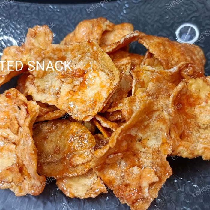 Gambar emping pedas lebar dari SETED SNACK undefined Tokopedia