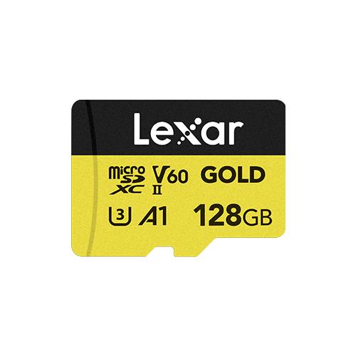 Gambar SD CARD Lexar Professional GOLD microSDXC UHS-II Card - 128gb dari Angelina Computer_NEW undefined Tokopedia
