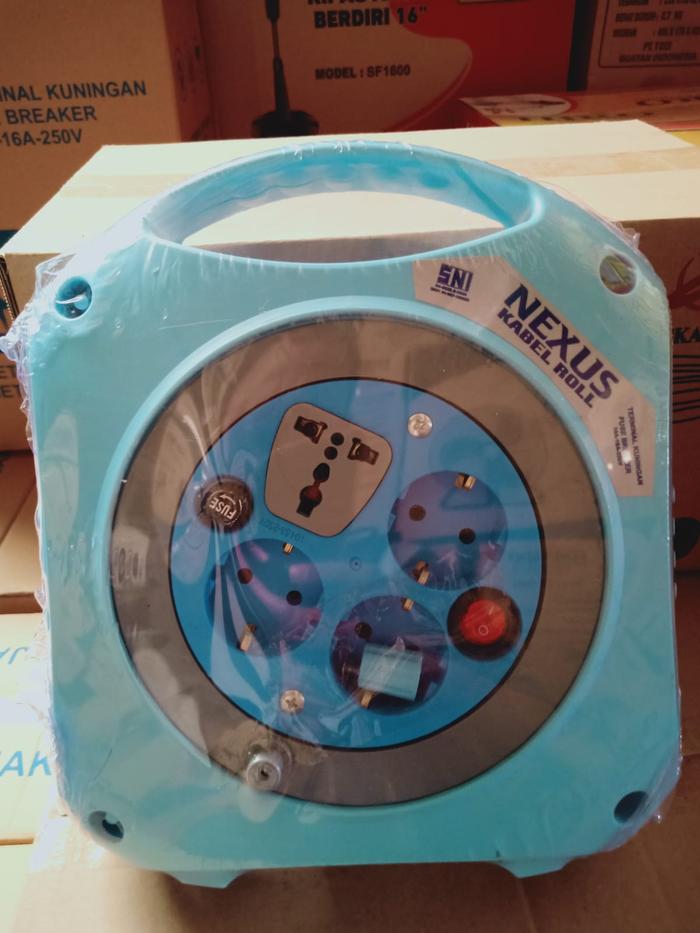 Gambar KABEL Roll Nexus Panjang 12 Meter + Saklar + Fuse + Colokan One Pro - 8 MTR dari TOKO JAWA ELECTRIK undefined Tokopedia