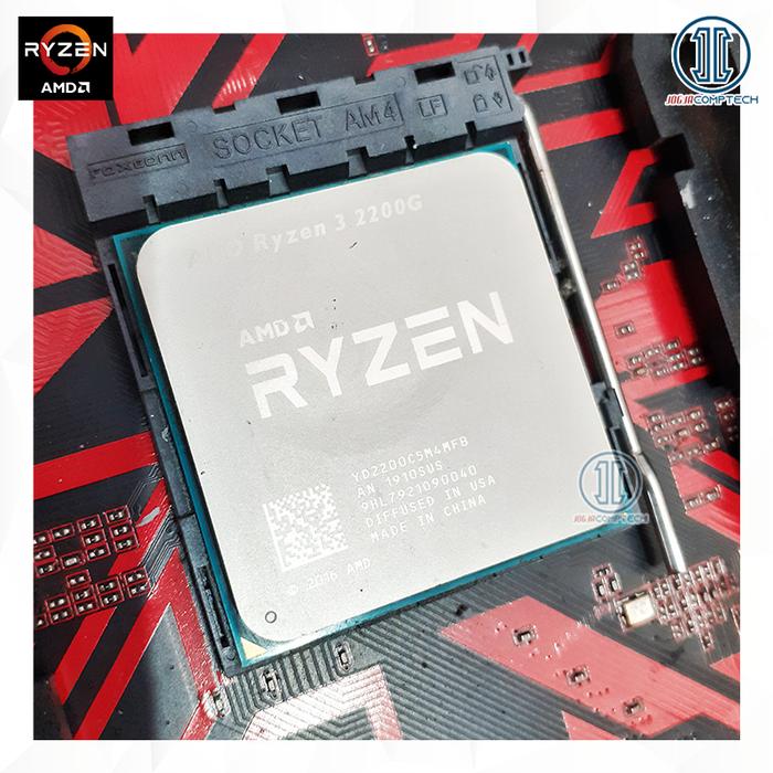 Socket Am4 Radeon Ryzen 2200g Amd Processor Amd Ryzen Raven Ridge