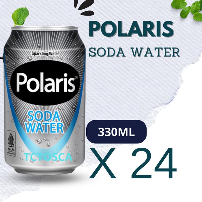 Gambar Schweppes Soda Water 330ml / Air Soda / Polaris Soda Water 330ml - Polaris Soda Wa dari TC Tosca undefined Tokopedia