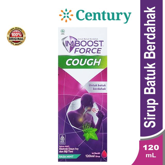 Gambar IMBOOST FORCE COUGH MINT 120ML / OTC / OBAT BATUK dari Apotik Century undefined Tokopedia