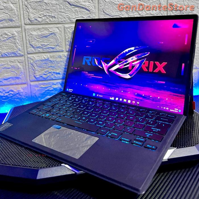 Gambar Asus ROG Flow Z13 GZ301ZE Ultrabook Gaming Desain i9 12900H RTX 3050 Ti 16 GB 1 TB SSD Resmi ASUS || not X13 Zephyrus G14 G15 G16 M16 dari GenDonteStore undefined Tokopedia
