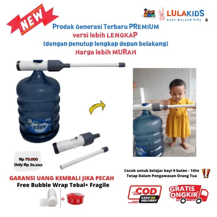 Gambar Push Walker Baby Walker Pipa Galon Alat Bantu Jalan belajar anak aman dari POLICE38PARFUME undefined Tokopedia