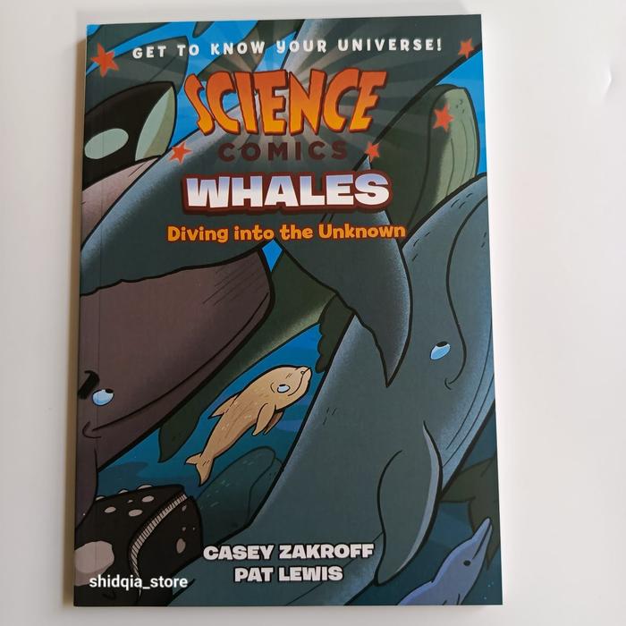 Gambar Science Comics Buku komik ilmiah Education book buku impor anak (untuk usia diatas 8 tahun) - Whales dari shidqia-store undefined Tokopedia