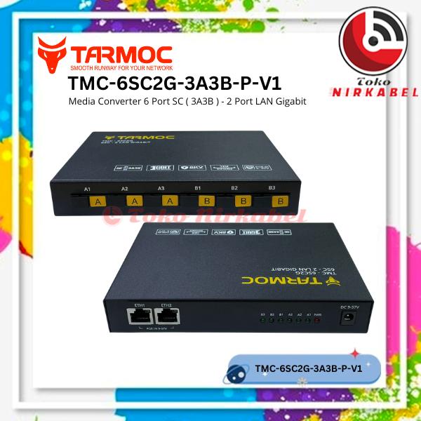 Gambar Tarmoc TMC-6SC2G-3A3B-P-V1 | Media Converter Switch 6FO 2LAN / 6 FO 2 LAN Gigabit POE IN 9-57 Volt | 6SC 2LAN / 6 SC 2 LAN Gigabit - 6SC2G-3A3B-P-V1 dari Toko Nirkabel. undefined Tokopedia