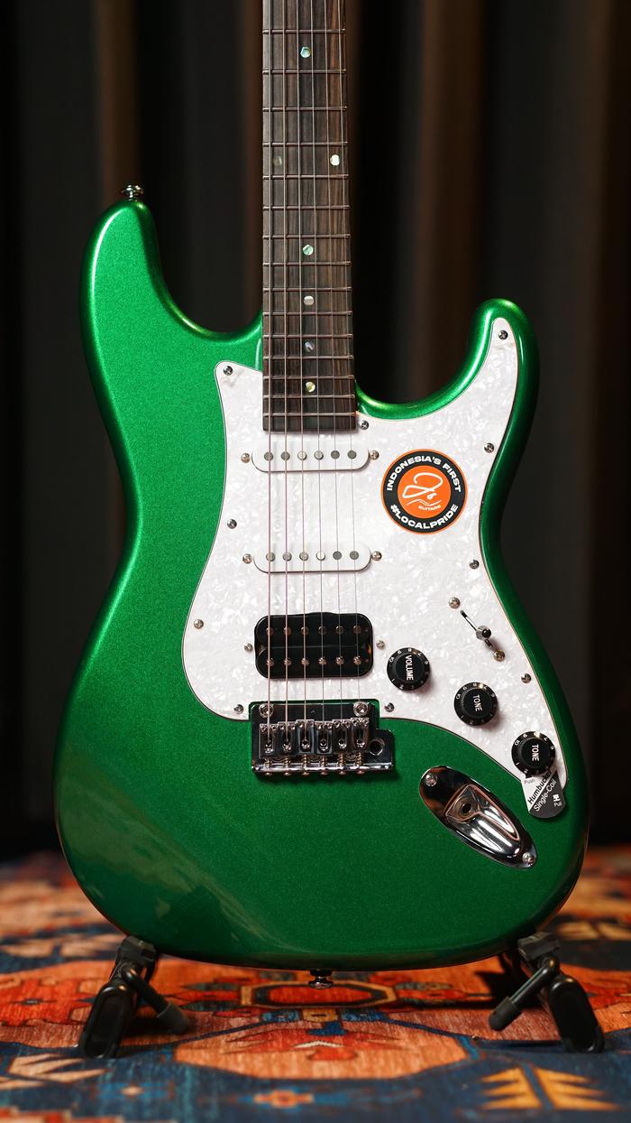 Gambar JS Guitars NOVA II STN2 Stratocaster HSS - Electric Guitar - Green Metallic dari Jojo Music Store_NEW undefined Tokopedia