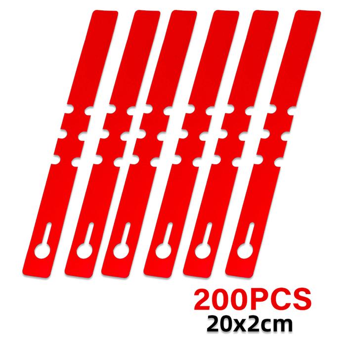 Gambar 200pcs Label Nama Tanaman / Plant Label / Nametag Tanaman / Label Tanaman Besar - Merah dari Dua Anak Toko 818 undefined Tokopedia