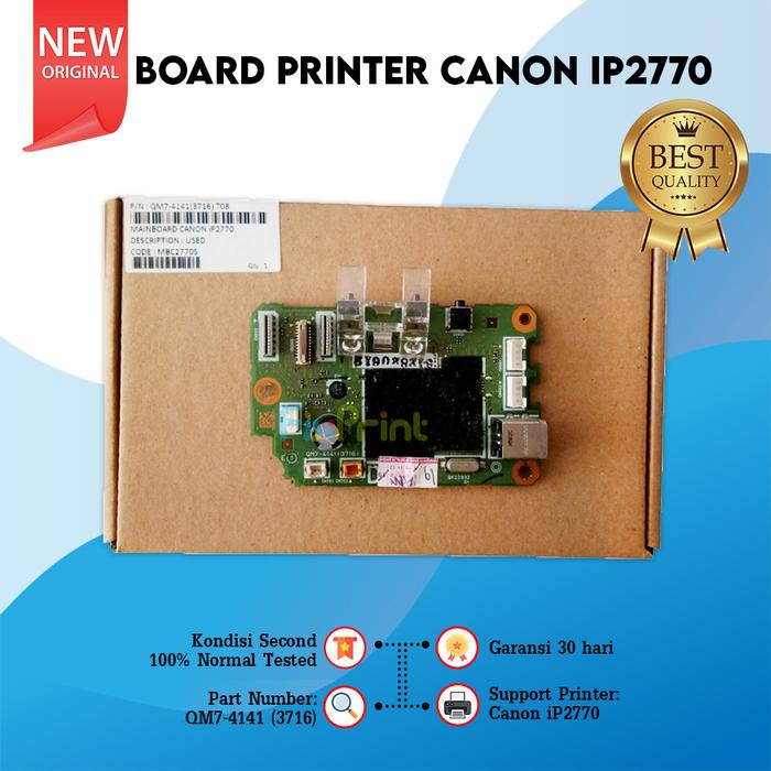 Gambar Board Canon ip2770 Motherboard ip 2770 Printer Mainboard - New Seri T08 dari FixPrint Jakarta undefined Tokopedia