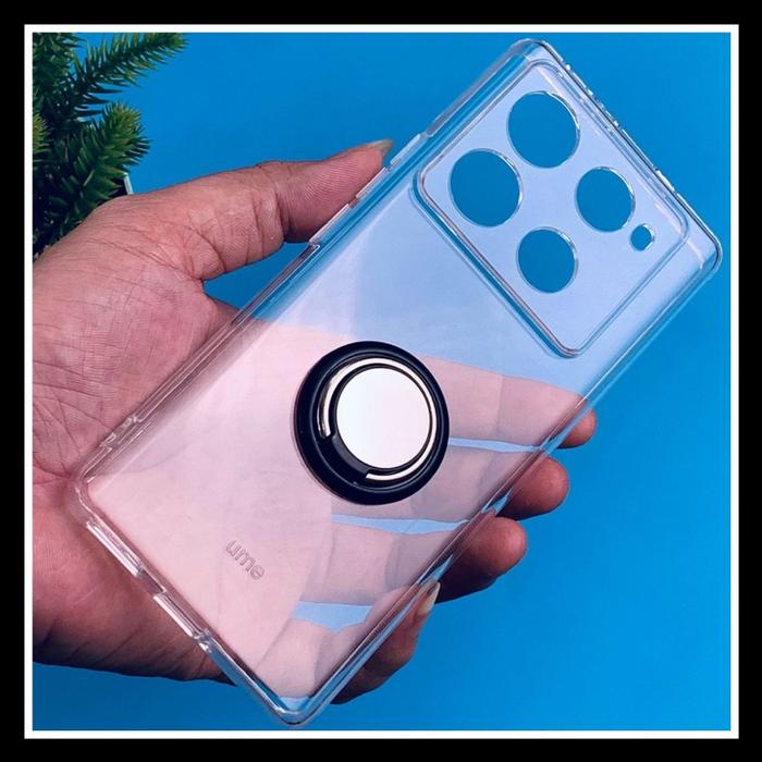 Gambar Infinix Note 40 / 40 Pro / 40 Pro+ Plus 5G 4G Ume Ultra Thin Tpu Ring Original Casing Sott Case Cover Silicone Bening - UME-CLEAR+RING., INF.NOTE 40. dari Case Thebest undefined Tokopedia