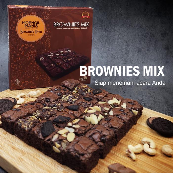 Gambar Brownies Oven ukuran besar | Moengil Manis Oleh Oleh Jakarta | Ready Stock dari Moengil Manis undefined 4 Tokopedia
