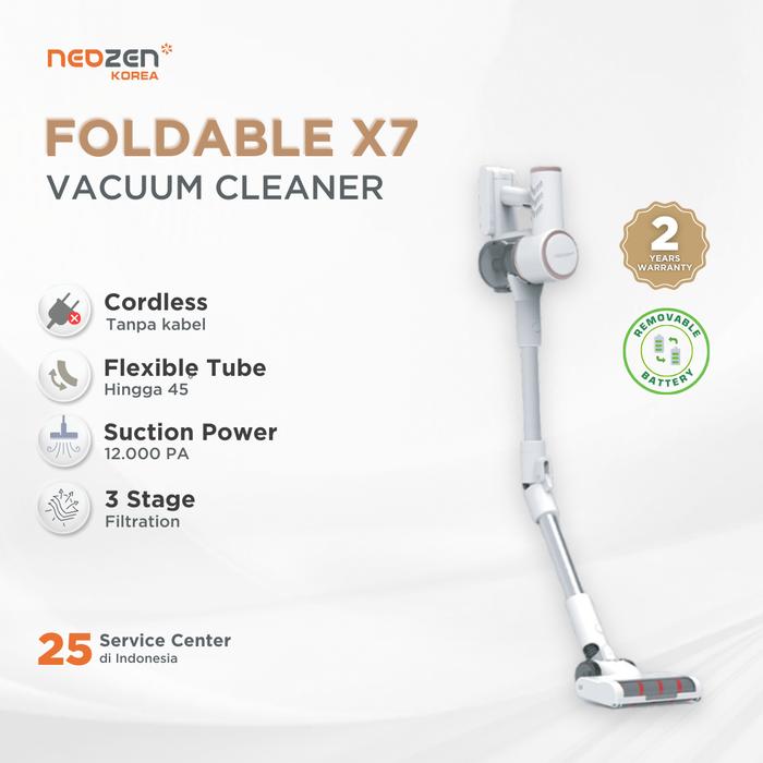 Gambar Neozen Cordless Vacuum Cleaner X7 - Vacuum Nirkabel - Vacuum X7 dari NEOZEN INDONESIA undefined Tokopedia