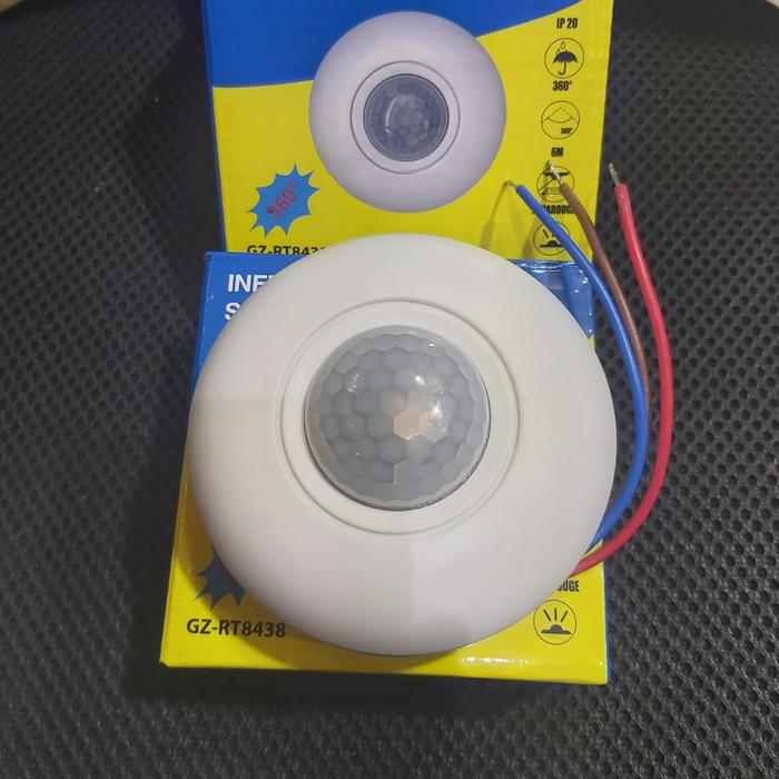 Gambar Sensor gerak Infrared Motion Sensor 220V - Model OB dari incoled undefined Tokopedia