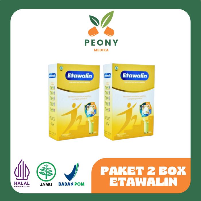 Gambar Etawalin Susu Etawa Original Atasi Nyeri Sendi & Asam urat Paket 2 Box dari Peony Medika undefined Tokopedia