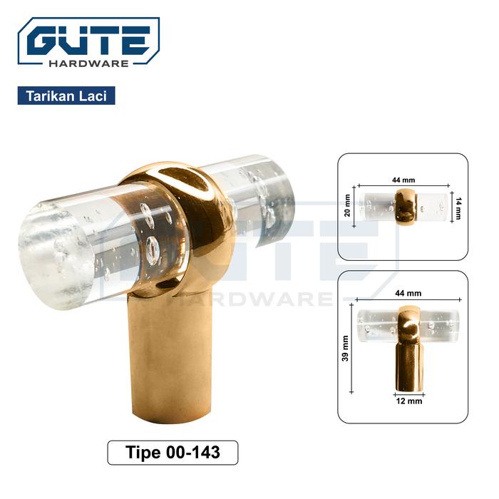 Gambar Tarikan Pegangan Handle Gagang Laci Pintu Lemari Minimalis Knob Knop - Tipe 00-143 dari Gute Hardware undefined Tokopedia