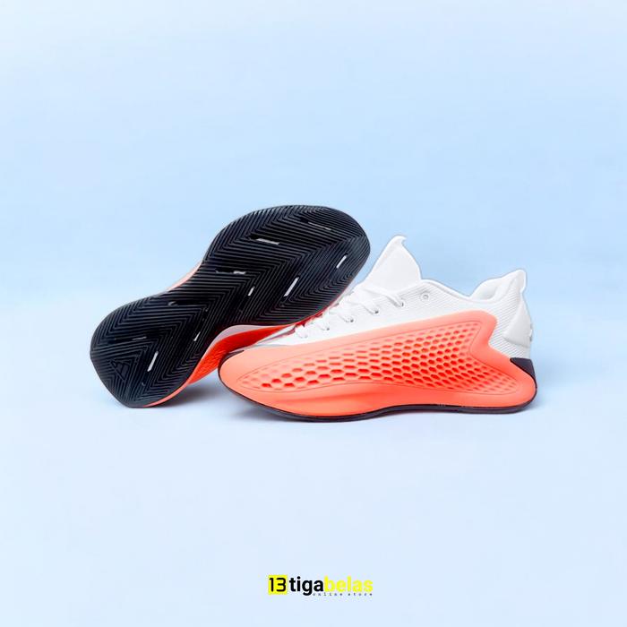 Jual SEPATU BASKET ADIDAS AE LOW Impact Orange Kota Surabaya