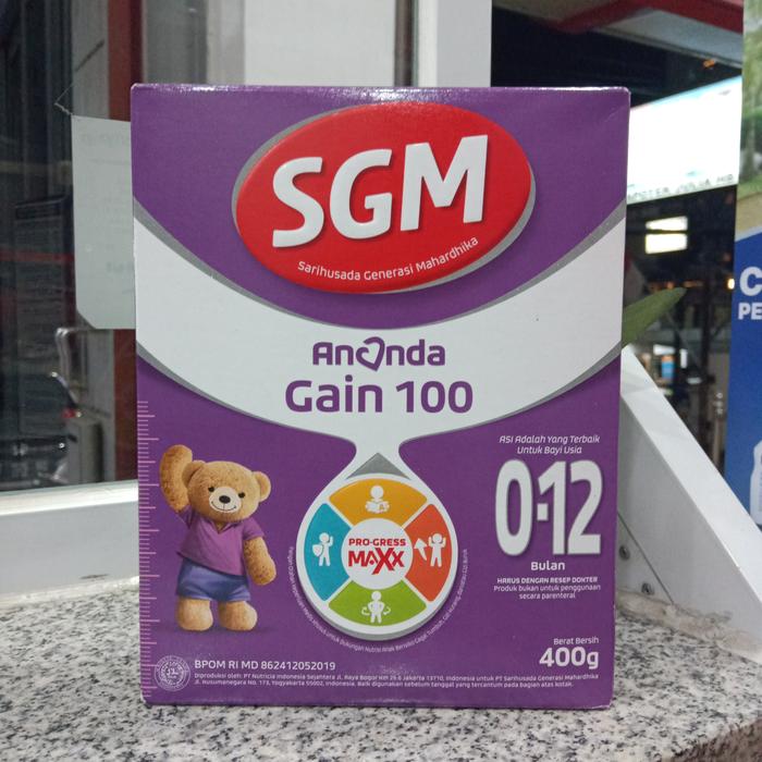 Gambar susu SGM ANANDA GAIN 100 untuk usia 0-12 bulan dari Apotek Julia undefined Tokopedia