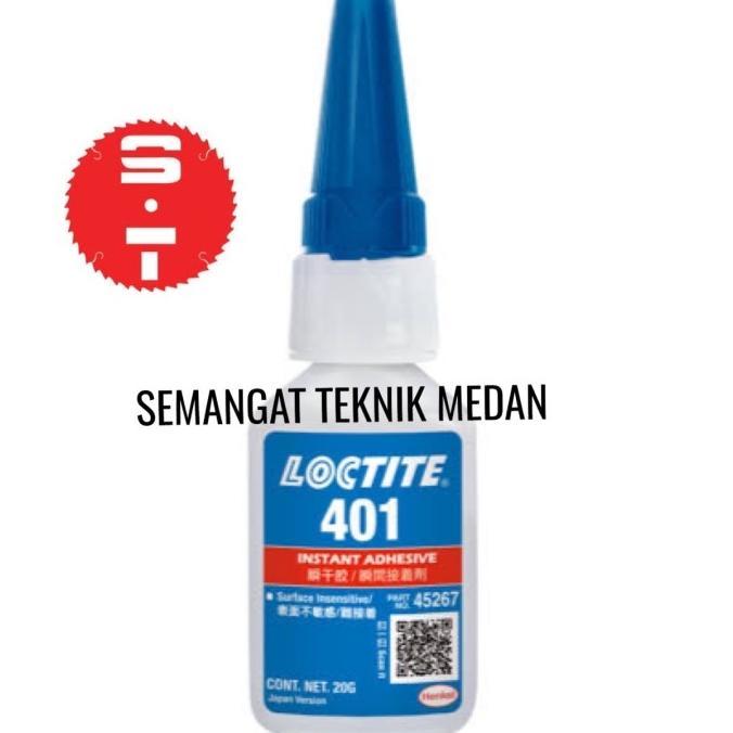 Gambar PROMO 401 LEM TETES CAIR KARET INSTANT RUBBER ADHESIVE 20ML LOCTITE 401 MURAH dari ilham store86 undefined Tokopedia