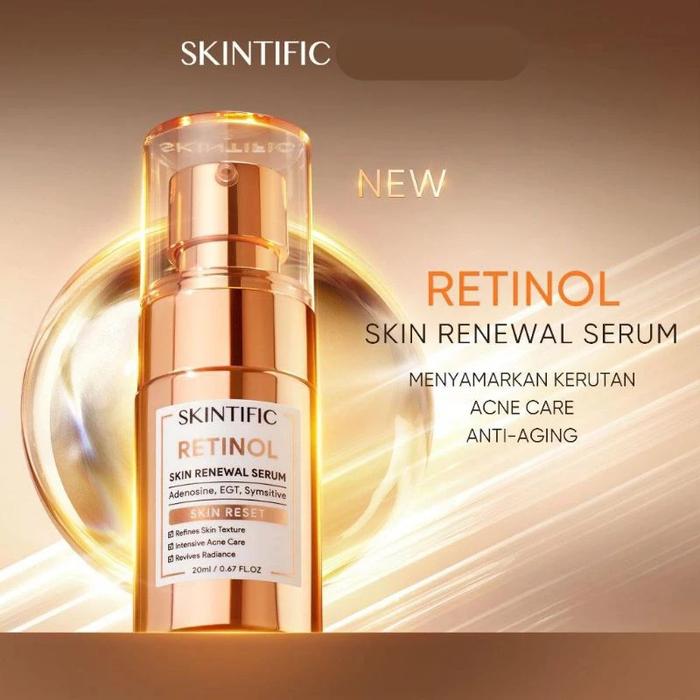 Gambar SKINTIFIC Moisturizer Retinol - Skintific Skin Renewal Moisturizer 30gr - Moisturizer Skintific - Pelembab Wajah Moisturizer Retinol Anti-Aging - Retinol Serum dari rose.beautyshop undefined Tokopedia