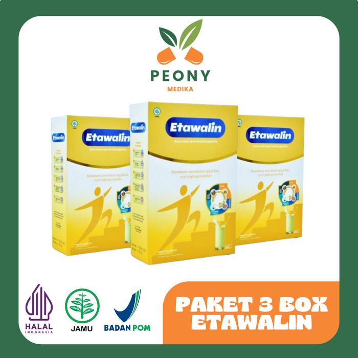 Gambar Etawalin - Paket 3 Box Sendi Sehat Susu Kambing Etawa Terbaik dari Peony Medika undefined Tokopedia