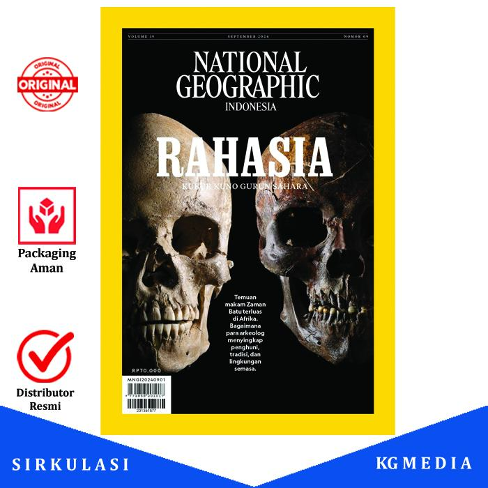 Gambar National Geographic Indonesia Edisi September 2024 - NGI Sept 2024 dari Sirkulasi KGMedia undefined Tokopedia