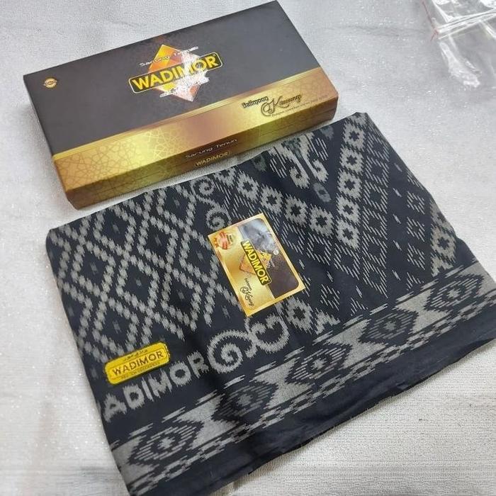 Gambar Sarung Wadimor Balimoon Kawung Sarung Motif Bali sarung orang dewasa sarung grosir murah - Hitam dari jokosenopati undefined Tokopedia