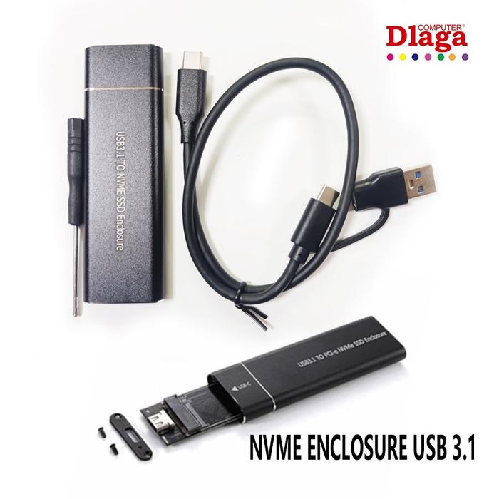 Nvme Ssd High Speed External Ssd Jual Casing SSD Enclosure M2 NVME