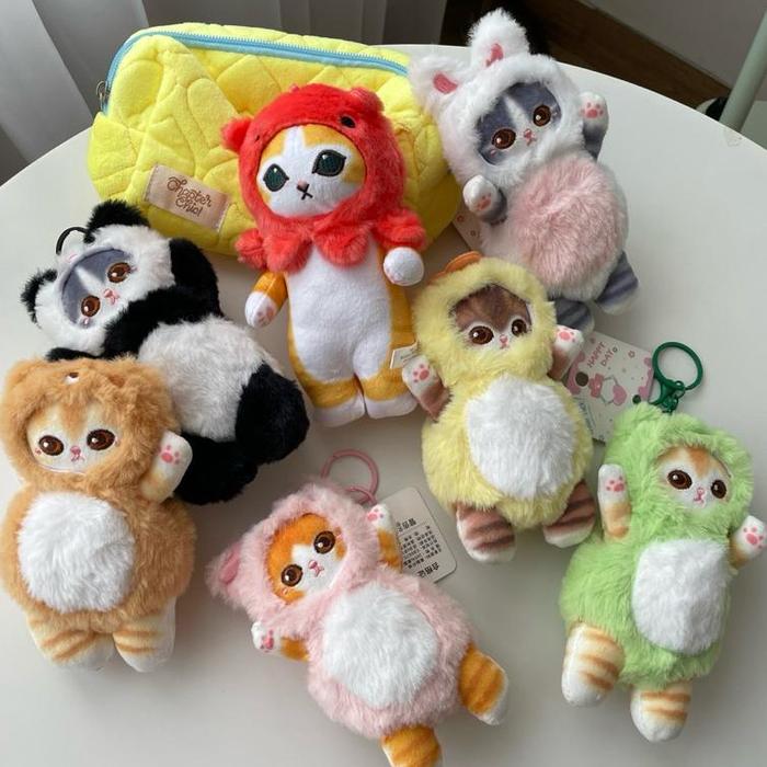 Gambar Chingooland Zoo Animal Mofusand Keychain Boneka Kucing Jepang Full Body Termurah Ready Terbaik - Octopus dari GreteL48 undefined Tokopedia