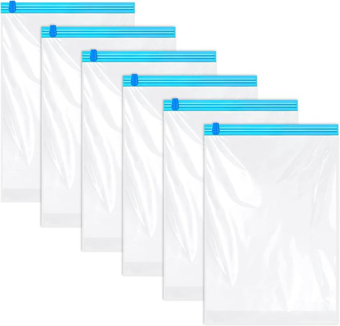 Gambar Kantong Plastik Vacuum Baju Sealer Storage Bag 5 PCS Plastik Kompes Vakum Pakaian Selimut - 1PCS 60x40cm dari YUKI SMARTHOME undefined Tokopedia