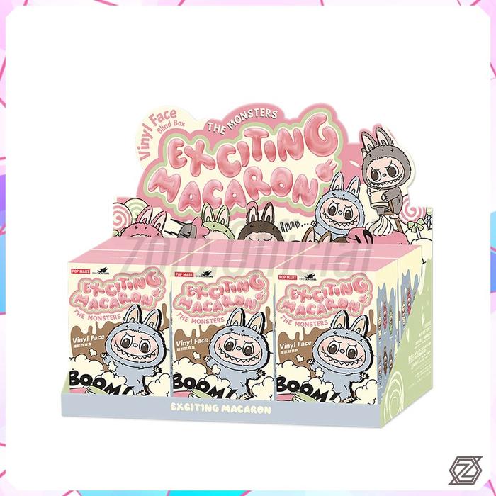 Jual [zolo] READY STOCK POP MART Labubu The Monster Exciting Macaron ...