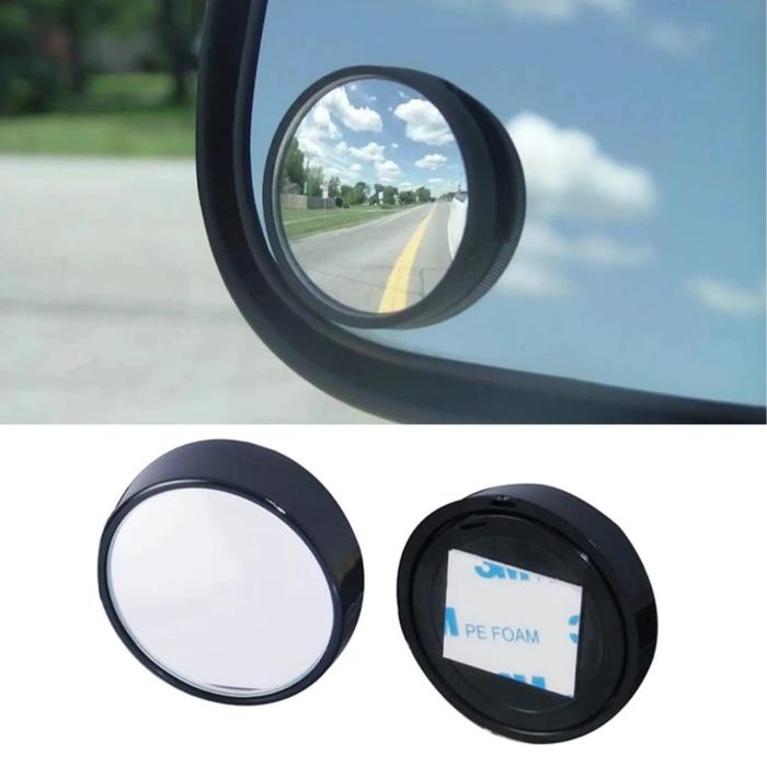 Gambar Kaca Spion Blind Spot Cermin Mini Cembung Wide Angle Tambahan Mobil COD dari KIOZ ORENZ undefined Tokopedia