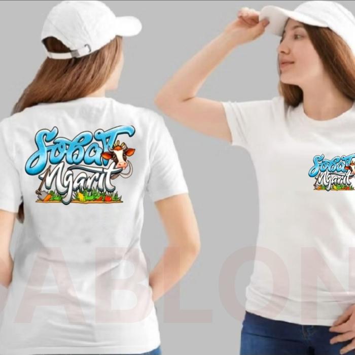 Gambar KAOS SOBAT NGARIT/KAOS DISTRO/PRIA WANITA - Putih, XXL dari ONLEN KAOS undefined Tokopedia
