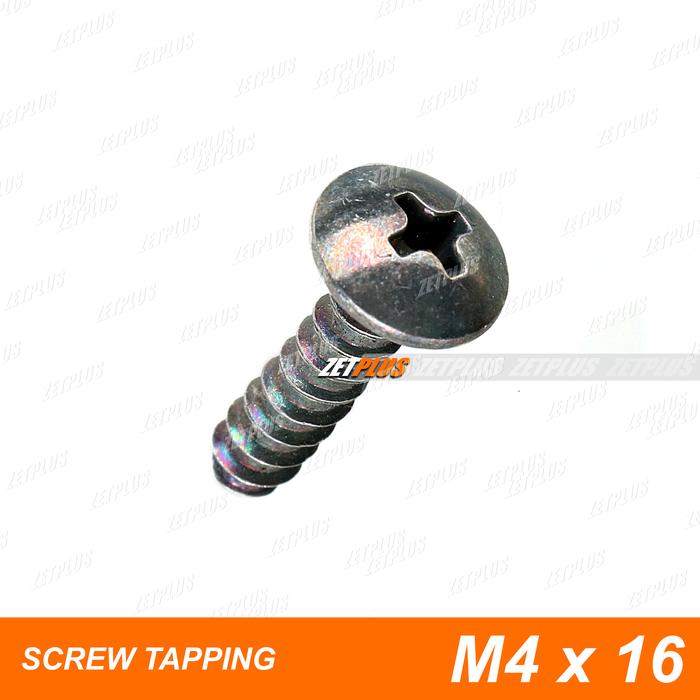 Gambar Sekrup Cacing 4x16 /Baut Klip Body Cover-Skrup Bodi Honda-Yamaha-Suzuki-Universal - HIJAU TUA dari ZETPLUS undefined Tokopedia