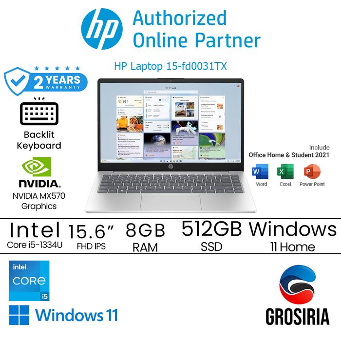 Hp Latest I5 Laptops Promo HP Laptop 15 FD0031TX Intel Core I5