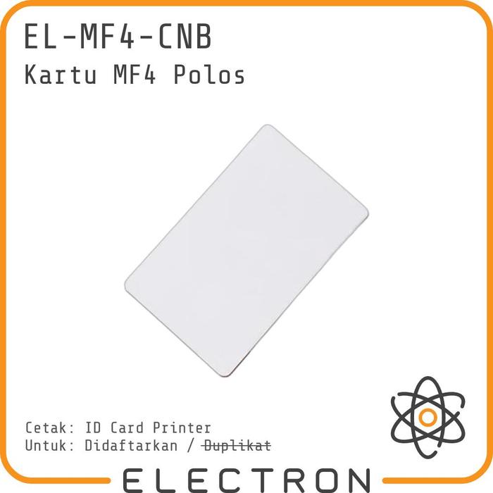 Gambar EL-MF4-CN 4K RFID 13.56MHz Card Tag NFC ISO14443A Kartu RC522 Classic - CNB (Polos) dari Electron ID_NEW undefined Tokopedia