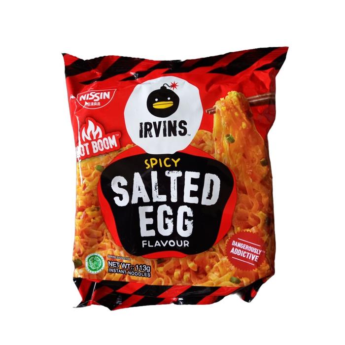 Gambar IRVINS X NISSIN Salted Egg Instant Noodles Mie Goreng Instan 113 gr- Original & Spicy - Original dari TheKribstore undefined 5 Tokopedia