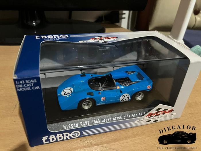 即決　エブロ　日産　R382　1969　日本グランプリ　優勝　NISSAN　1/43　絶版 EBBRO 1⁄43 NISSAN R382 1969 Japan Grand prix winner 日産 日本