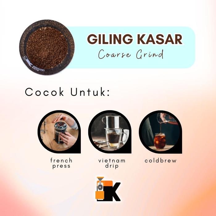 Gambar Kopi Fine Robusta Pagar Alam 1kg - Giling Kasar, 100g dari KIETA COFFEE GROSIR undefined Tokopedia