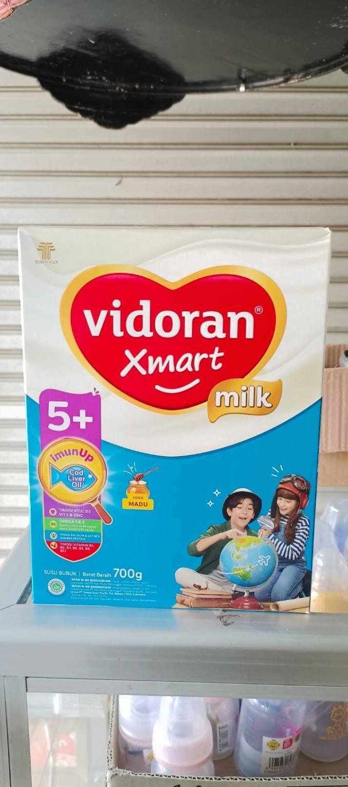 Gambar Vidoran Xmart 5+ All Variant 700Gr Susu Formula Pertumbuhan Anak 5-12 -Sahabat Mom&Baby - Madu dari sonia gift shop undefined Tokopedia