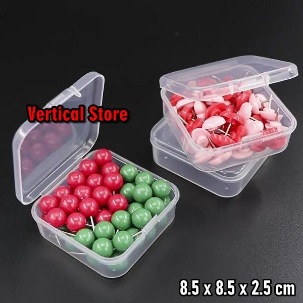 Gambar Kotak Plastik Mini Kecil / Small Mini Plastic Case Box 7 x 5 x 2.5 cm - L1 dari Vertical Store ID undefined Tokopedia